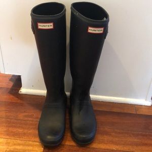 Hunter original tour packable tall boots
